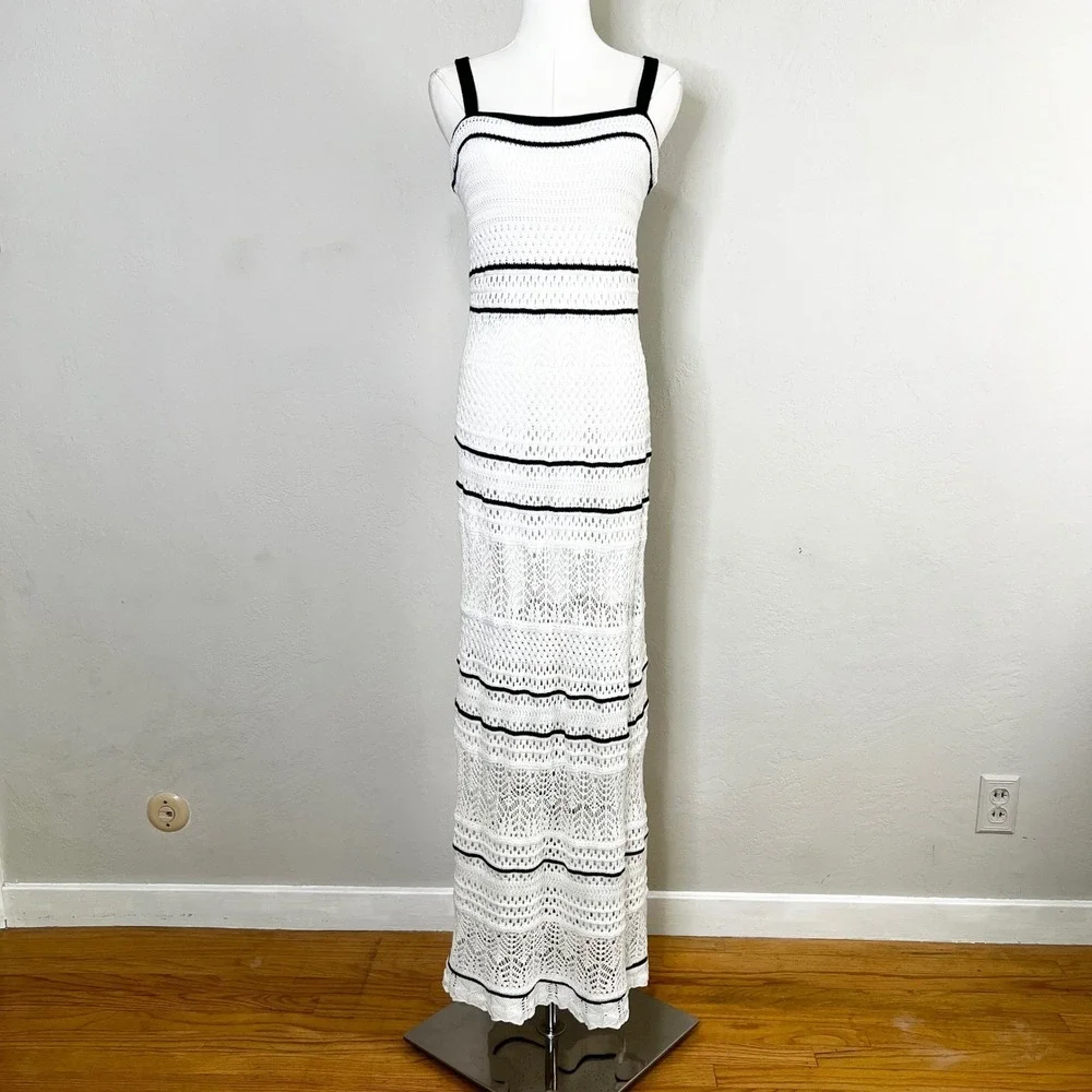Abercrombie & Fitch | Dresses | Abercrombie Fitch Maxi Dress White Crochet Knit Black Trim Nwt Small Tall | Poshmark Abercrombie & Fitch | Dresses | Abercrombie Fitch Maxi Dress White Crochet Knit Black Trim Nwt Small Tall | Poshmark
